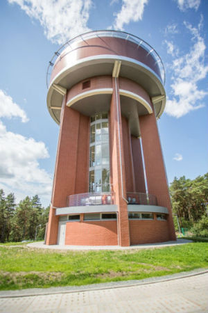 Wieża widokowa "Kazimierz" na Wyspie Sobieszewskiej 